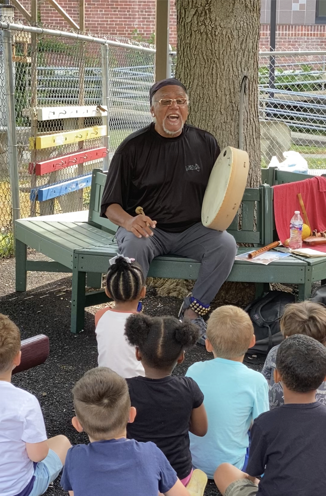 Making music program at West Haven Child Development Center