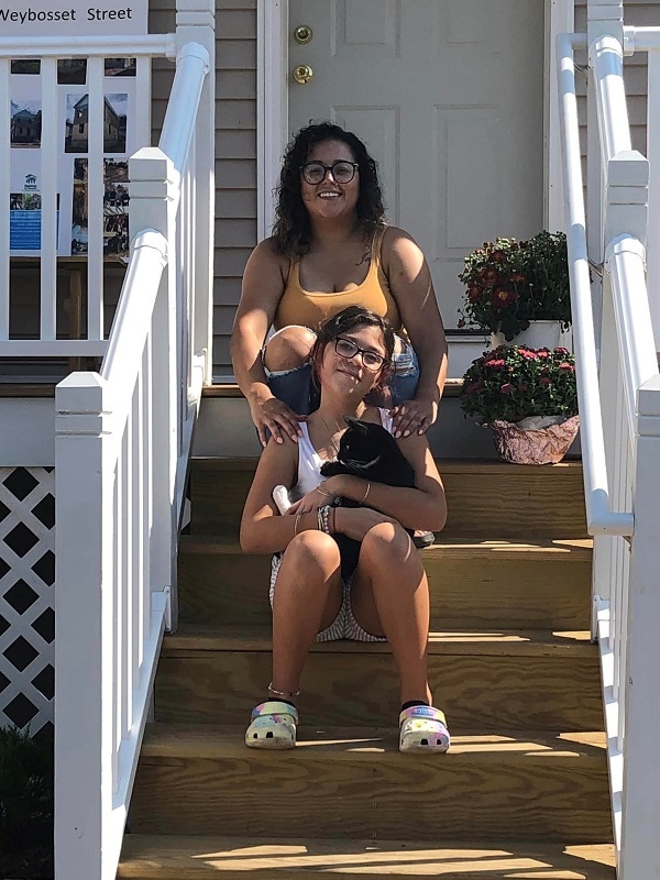 Alicia Tirado and her daughter, Dalilah.