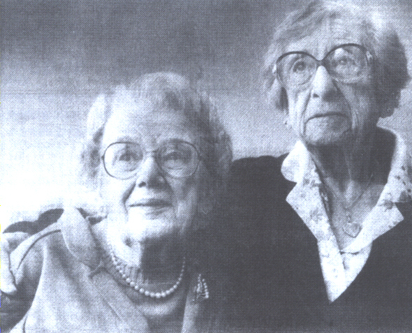 Grace Donahue and Doris Feldman