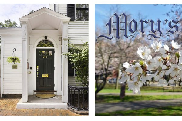 Morys door and garden