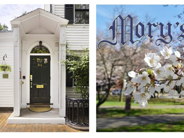 Morys door and garden